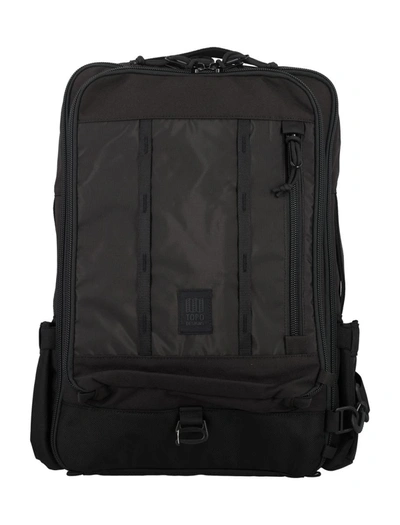 Shop Topo Designs Global Travel Bag 30l In Black