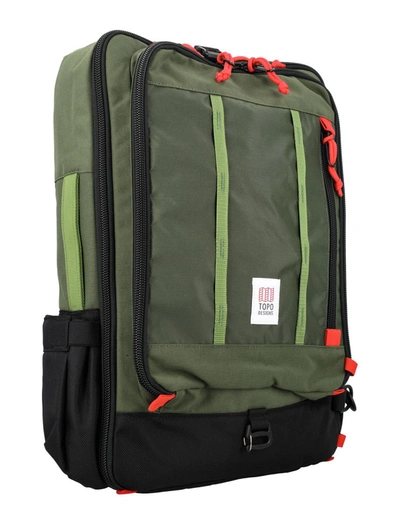 Shop Topo Designs Global Travel Bag 30l In Olive