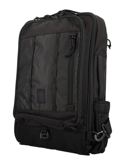 Shop Topo Designs Global Travel Bag 30l In Black