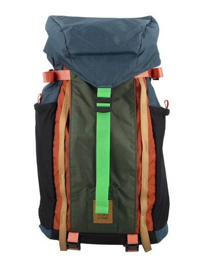 Shop Topo Designs Mountain Pack 16l In Pond Blue Olive