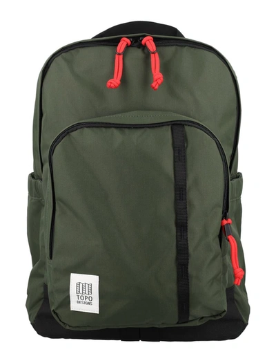 Shop Topo Designs Peak Backpack In Olive