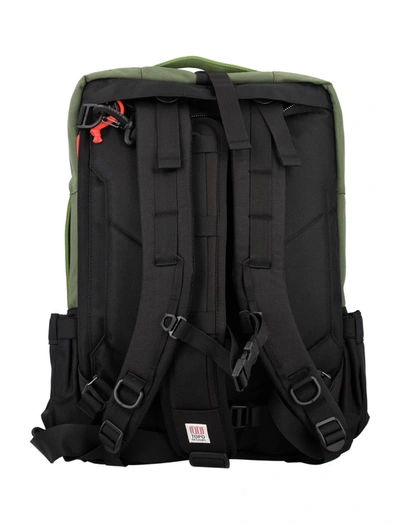 Shop Topo Designs Global Travel Bag 30l In Olive