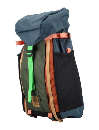 Shop Topo Designs Mountain Pack 16l In Pond Blue Olive