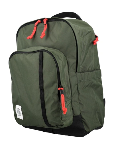 Shop Topo Designs Peak Backpack In Olive