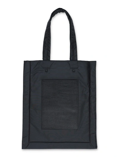 Shop Y-3 Adidas Lux Flat Tote Bag In Black