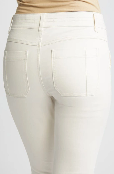 Shop Wit & Wisdom 'ab'solution High Waist Flare Jeans In Blanched Almond