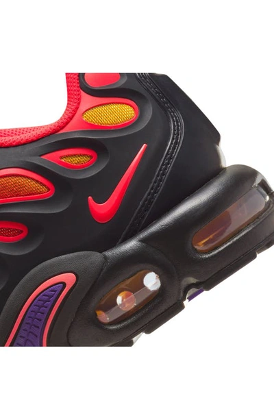 Shop Nike Air Max Plus Drift Sneaker In Black/ Bright Crimson/ Purple