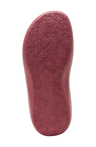 Shop Alegria By Pg Lite Orbyt Slide Sandal In Poppy Pop Pink