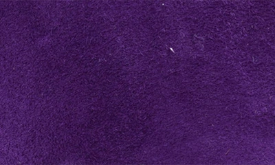 Shop Zigi Atlas Platform Slide Sandal In Purple Suede