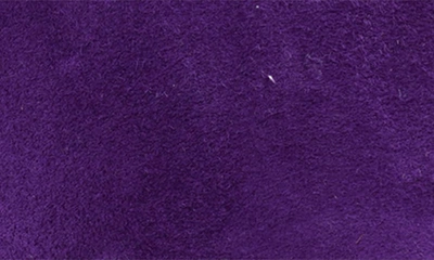 Zigi Atlas Platform Slide Sandal In Purple Suede