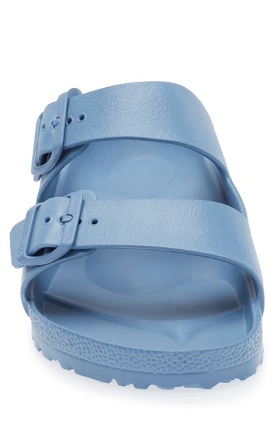 Shop Birkenstock Essentials Arizona Waterproof Slide Sandal In Elemental Blue