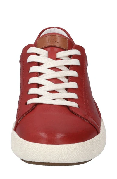 Shop Josef Seibel Claire Sneaker In Hibiscus