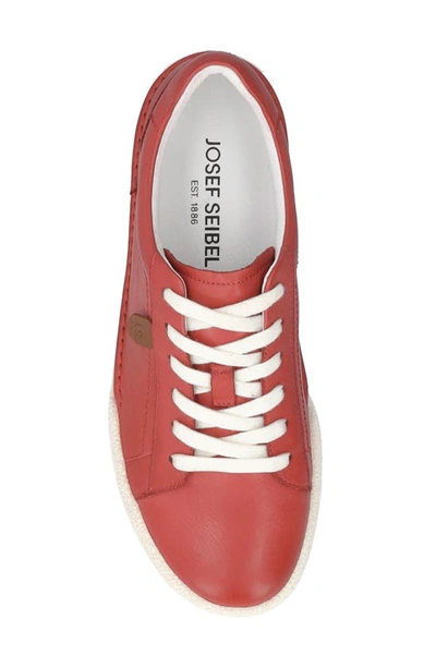 Shop Josef Seibel Claire Sneaker In Hibiscus