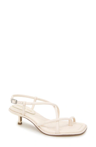 Shop Kenneth Cole New York Ginger Strappy Sandal In Pearl