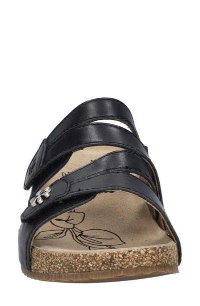 Josef Seibel Tonga Sandal In Black
