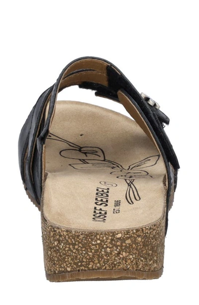 Josef Seibel Tonga Sandal In Black