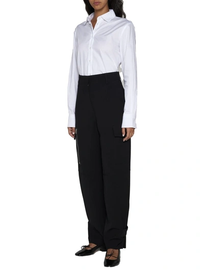 Shop Blanca Vita Trousers In Onice