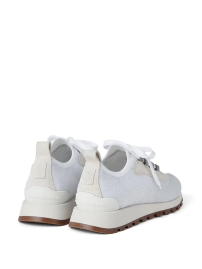 Shop Brunello Cucinelli Sneakers White