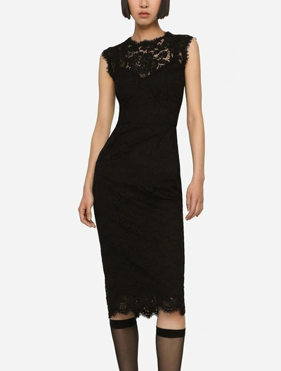 Shop Dolce & Gabbana Dresses Black