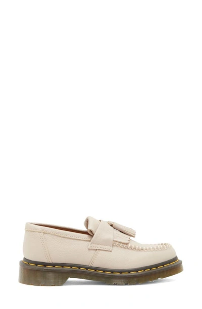 Dr. Martens' Adrian Virginia Leder Tassel Loafer In Vintage Taupe