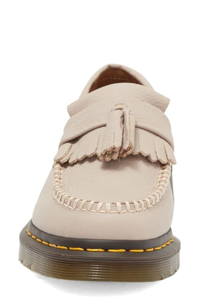 Dr. Martens' Adrian Virginia Leder Tassel Loafer In Vintage Taupe