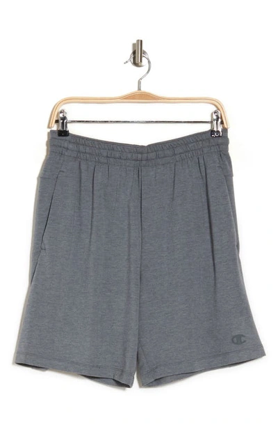 Shop Champion Weekender Shorts In Cool Slate Gray Heather