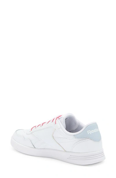 Shop Reebok Court Advance Sneaker In White/ Feel Good Blue