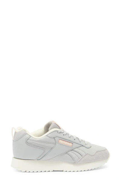 Shop Reebok Glide Ripple Sneaker In Steely Fog/ Pink/ Chalk
