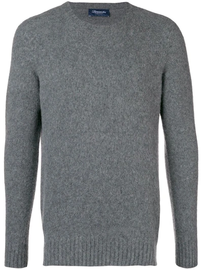 Shop Drumohr Sweaters In Grigio Medio