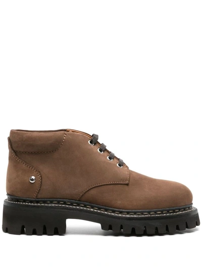 Shop Dsquared2 Boots Dark Brown