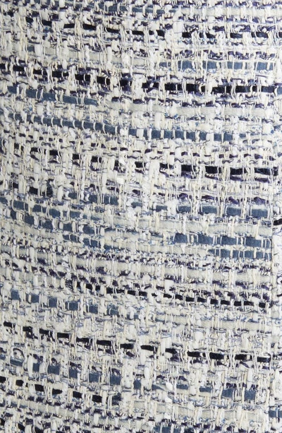 Shop Kobi Halperin Reed Sleeveless Tweed Dress In Blue Multi