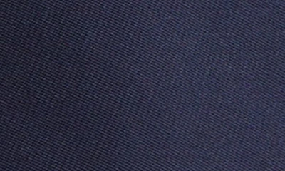 Shop Versace Double Breasted Wool Grain De Poudre Sport Coat In Navy Blue