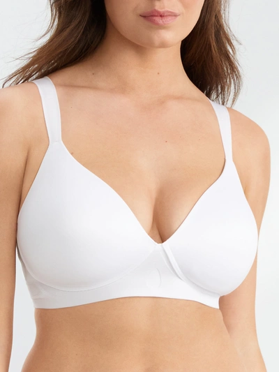 Shop Bali Women's Comfort Revolution Ultimate Wire-free Support T-shirt Bra In White