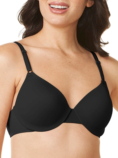 Shop Warner's Women's This Is Not A Bra T-shirt Bra In Black