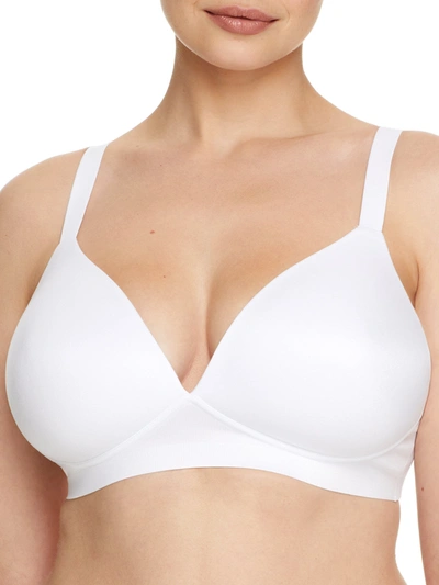 Shop Bali Women's Comfort Revolution Soft Touch Perfect Wire-free Bra In White