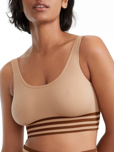 Bare Women's The Ribbed Seamless Bralette In Multi