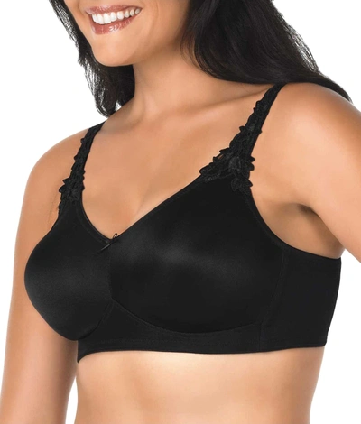 Shop Dominique Women's Jillian Wire-free Unlined Minimizer Bra In Black