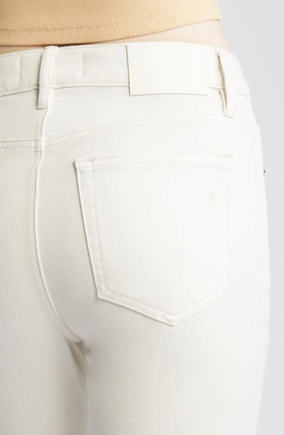 Hidden Jeans Sea Salt Clean Cut High Waist Flare Jeans In White
