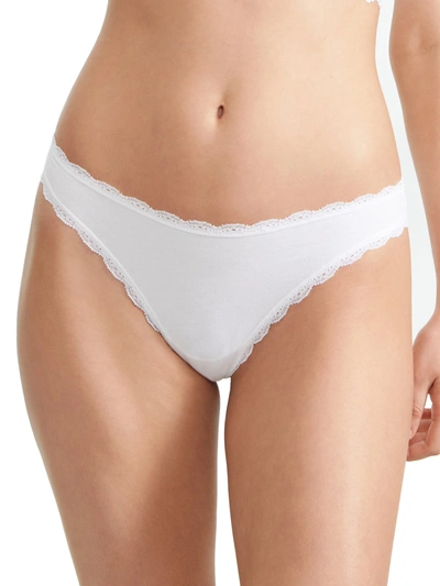 Shop B.tempt'd By Wacoal B. Tempt'd By Wacoal Women's Inspired Eyelet Thong In White