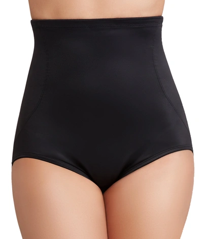 Shop Tc Fine Intimates Women's Shape Away Extra-firm Control High-waist Brief In Black
