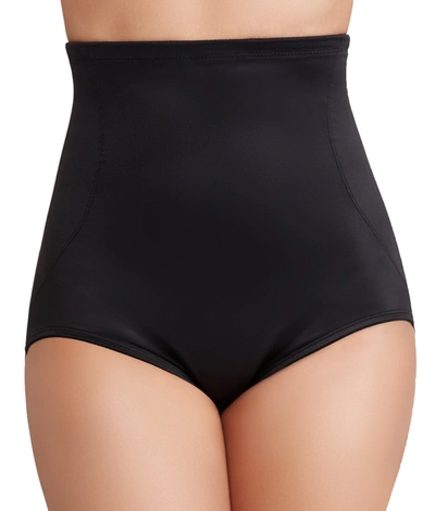Tc Fine Intimates Shape Away Extra-firm Control High-waist Brief In Black