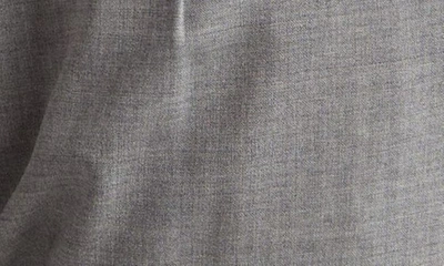 Eleventy Drawstring Waist Stretch Virgin Wool Pants In Light Grey