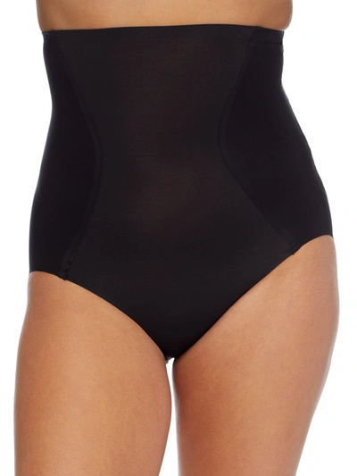 Shop Tc Fine Intimates Women's Skin Benefit Firm Control High-waist Brief In Black
