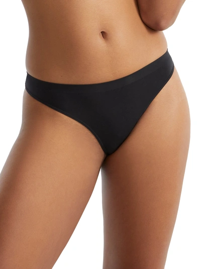 Shop Bare Women's The Easy Everyday Seamless Thong In Black