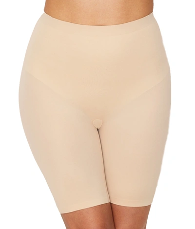 Shop Maidenform Women's Cover Your Bases Smoothing Mid-thigh Shaper In Multi