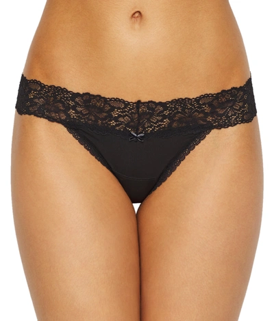 Shop Maidenform Women's Sexy Must Have Lace Thong In Black
