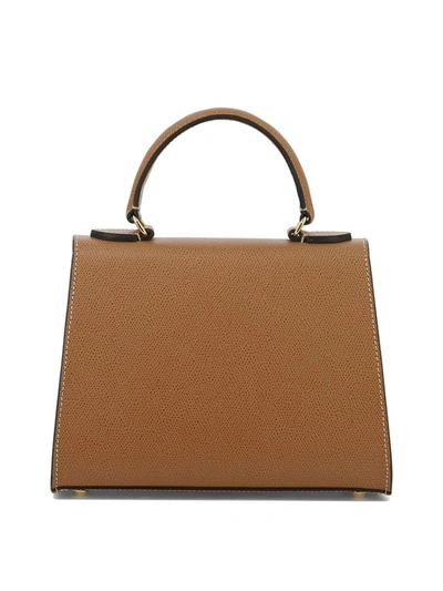 Shop Carbotti "erika" Handbag In Brown