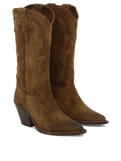 Shop Sonora "santa Fe" Ankle Boots In Brown