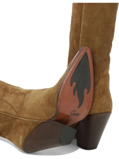 Shop Sonora "rancho" Boots In Brown