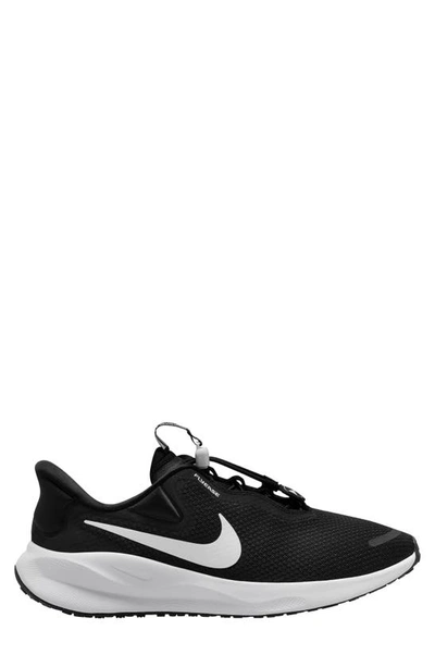 Shop Nike Revolution 7 Road Running Shoe In Black/ White